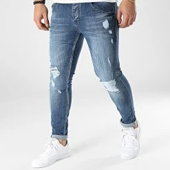 Promo 🎁 Jean Skinny DHZ-3679 Bleu Denim de Classic Series 🔥