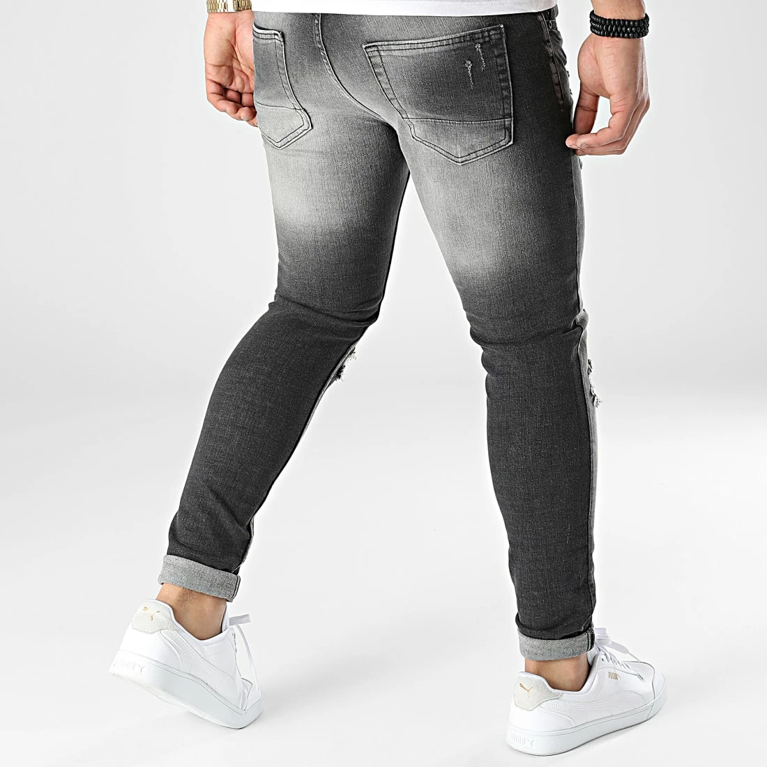 Vente flash 🥰 Jean Skinny DHZ-3675 Noir de Classic Series 👍 6 Vente flash 🥰 Jean Skinny DHZ-3675 Noir de Classic Series 👍 – Image 4