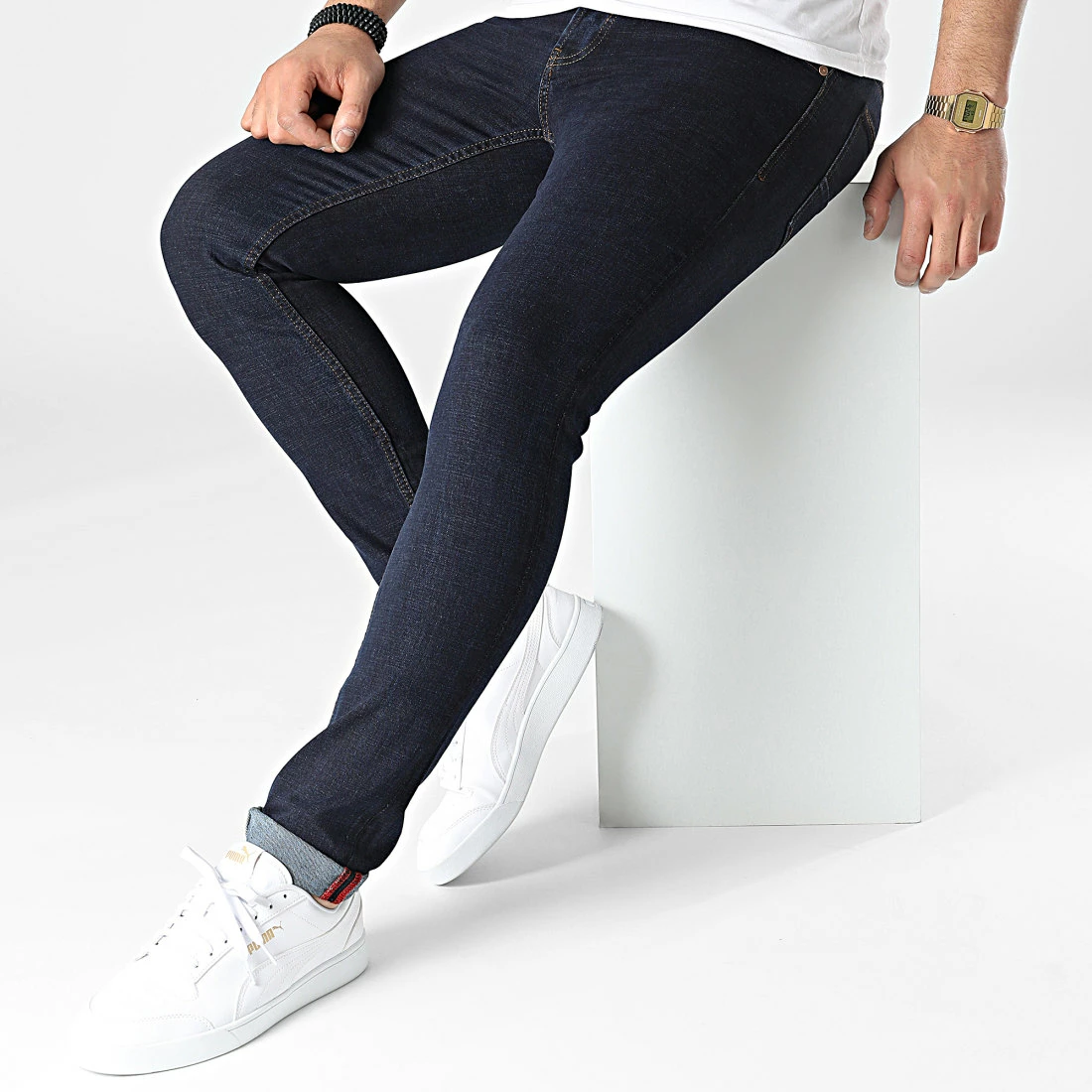 Nouveau ⌛ Jean Slim 7672 Bleu Brut de Classic Series 💯 4 Nouveau ⌛ Jean Slim 7672 Bleu Brut de Classic Series 💯 – Image 2