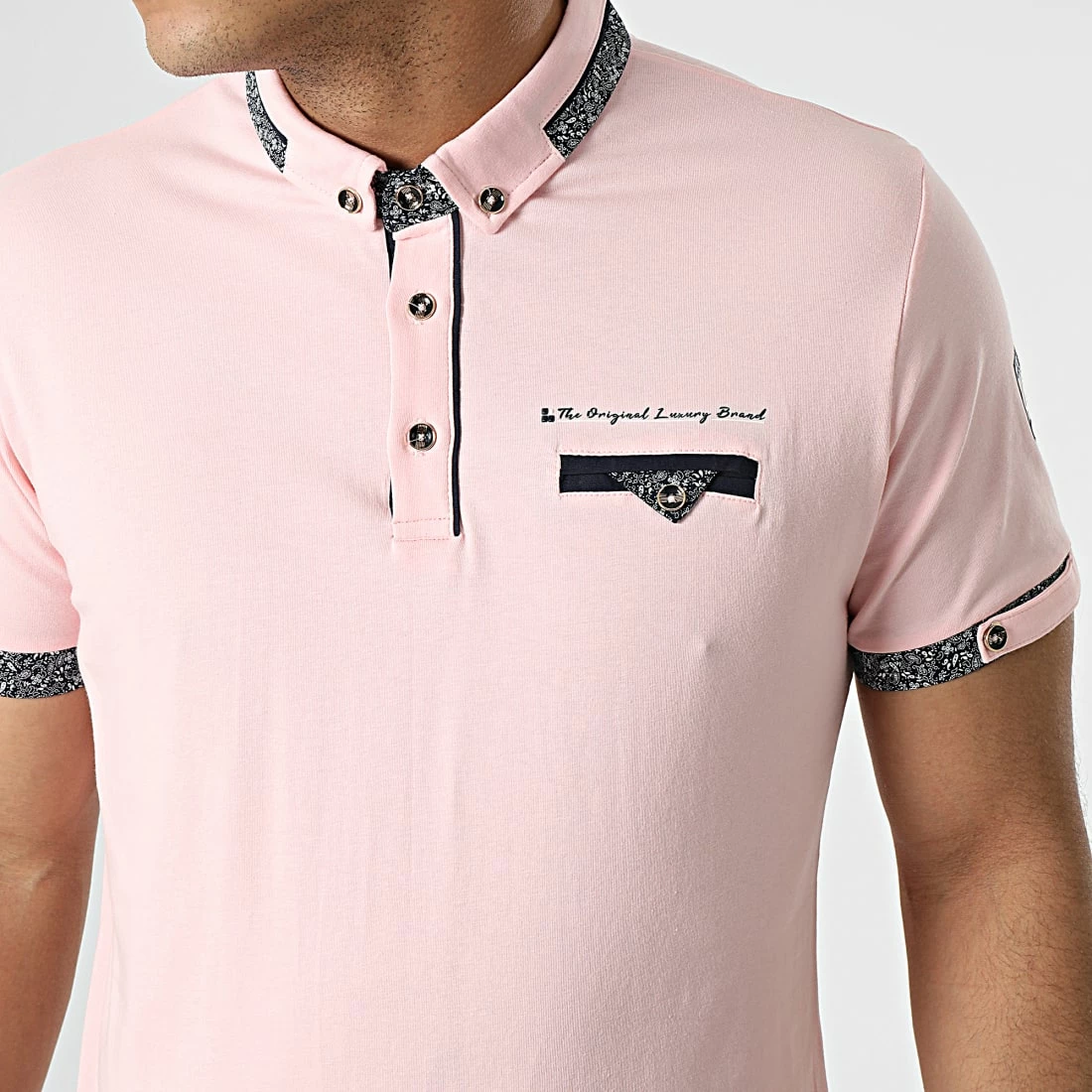 Vente flash 🛒 Polo Manches Courtes 3911 Rose de Classic Series 🤩 4 Vente flash 🛒 Polo Manches Courtes 3911 Rose de Classic Series 🤩 – Image 2