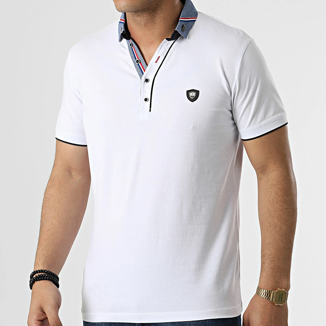 Vente flash 🛒 Polo Manches Courtes 20484 Blanc de Classic Series 😉 3 Vente flash 🛒 Polo Manches Courtes 20484 Blanc de Classic Series 😉