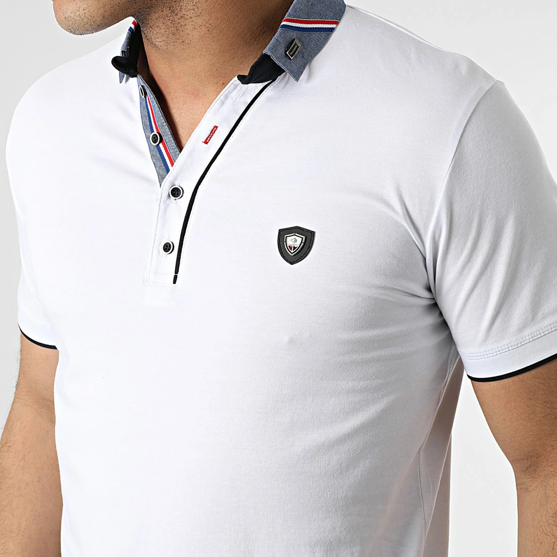 Vente flash 🛒 Polo Manches Courtes 20484 Blanc de Classic Series 😉 4 Vente flash 🛒 Polo Manches Courtes 20484 Blanc de Classic Series 😉 – Image 2