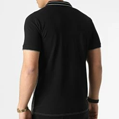 Coupon 🎁 Polo Manches Courtes 20237 Noir Gris Anthracite Chiné de Classic Series 🧨 -Classic Series Soldes classic series 307336 20237 BLACK 20220304T145929 04