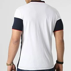 Le moins cher ❤️ Polo Manches Courtes 20179 Bleu Marine Blanc de Classic Series 🛒 -Classic Series Soldes classic series 307369 20179 NAVY 20220304T145443 04