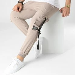 De gros 🤩 Pantalon Cargo G22-638 Taupe de Classic Series 💯 -Classic Series Soldes classic series 307389 G22 638 TAS 20220304T145133 03