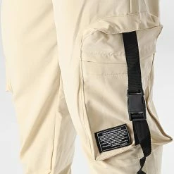 Grosses soldes ✨ Pantalon Cargo G22-638 Beige de Classic Series 🛒 -Classic Series Soldes classic series 307394 G22 638 BEJ 20220408T113649 02