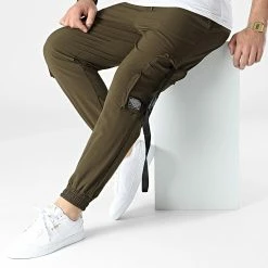 Nouveau 🔥 Pantalon Cargo G22-638 Vert Kaki de Classic Series 🔔 8 Nouveau 🔥 Pantalon Cargo G22-638 Vert Kaki de Classic Series 🔔 -Classic Series Soldes classic series 307397 G22 638 HAKI 20220408T113710 03