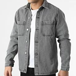 Promo 🧨 Surchemise DP3007 Gris de Classic Series 🎉 -Classic Series Soldes classic series 307670 DP3007 005 20220308T152458 03