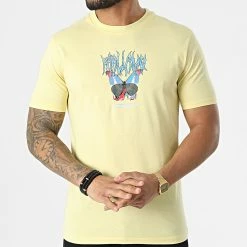 Coupon ❤️ Tee 👕 Shirt G22-641 Jaune de Classic Series ✨ -Classic Series Soldes classic series 308338 G22 641 SARI 20220310T143110 03