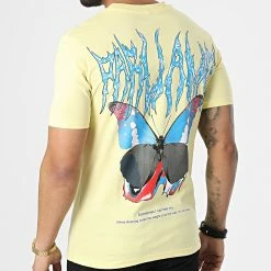 Coupon ❤️ Tee 👕 Shirt G22-641 Jaune de Classic Series ✨ -Classic Series Soldes classic series 308338 G22 641 SARI 20220310T143111 04