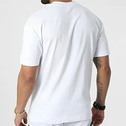 Meilleure affaire ✔️ Ensemble Tee 👕 Shirt A Poche Poitrine Et Short Jogging G22-632 Blanc de Classic Series 🔥 -Classic Series Soldes classic series 308358 G22 632T BEYAZ 20220310T155106 05