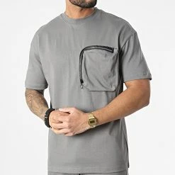 Top 10 ✨ Ensemble Tee 👕 Shirt A Poche Poitrine Et Short Jogging G22-632 Gris de Classic Series 🔔 9 Top 10 ✨ Ensemble Tee 👕 Shirt A Poche Poitrine Et Short Jogging G22-632 Gris de Classic Series 🔔 -Classic Series Soldes classic series 308359 G22 632T GRI 20220310T155228 03