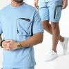 Budget ⌛ Ensemble Tee 👕 Shirt A Poche Poitrine Et Short Jogging G22-632 Bleu Clair de Classic Series 👏 1 Budget ⌛ Ensemble Tee 👕 Shirt A Poche Poitrine Et Short Jogging G22-632 Bleu Clair de Classic Series 👏 -Classic Series Soldes classic series 308430 G22 632T MAVI 20220310T155205 01