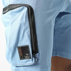 Budget ⌛ Ensemble Tee 👕 Shirt A Poche Poitrine Et Short Jogging G22-632 Bleu Clair de Classic Series 👏 -Classic Series Soldes classic series 308430 G22 632T MAVI 20220310T155206 02