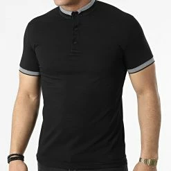 Le moins cher 🎉 Polo A Manches Courtes 1095 Noir de Classic Series 💯