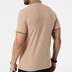 De gros ⌛ Polo A Manches Courtes 1246 Camel de Classic Series 🛒 -Classic Series Soldes classic series 309237 ERS 1246 1 CAMEL 20220317T154933 04