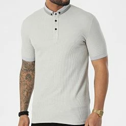 Sortie 🌟 Polo A Manches Courtes 1070 Gris de Classic Series 👏