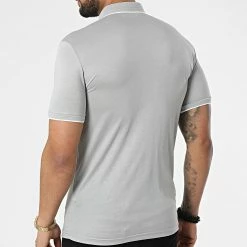 Sortie 🎉 Polo A Manches Courtes 1723 Gris de Classic Series ⭐ 9 Sortie 🎉 Polo A Manches Courtes 1723 Gris de Classic Series ⭐ -Classic Series Soldes classic series 309259 ERS 1723 GRI 20220317T153403 04