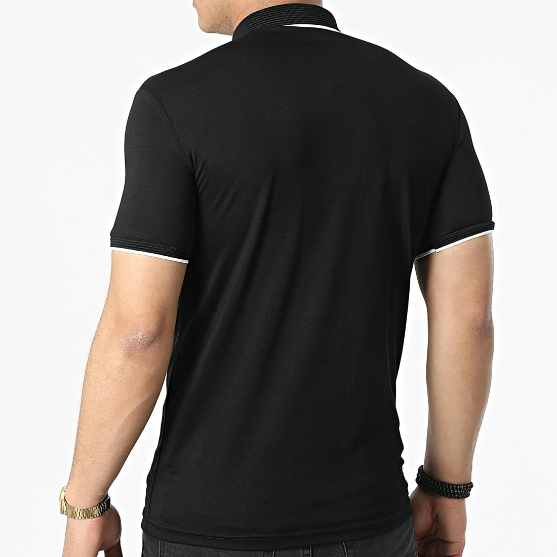 Vente flash 🔥 Polo A Manches Courtes 1723 Noir de Classic Series 🔔 6 Vente flash 🔥 Polo A Manches Courtes 1723 Noir de Classic Series 🔔 – Image 4