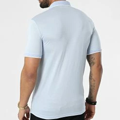 De gros 👏 Polo A Manches Courtes 1723 Bleu Clair de Classic Series 👏 -Classic Series Soldes classic series 309263 ERS 1723 MAVI 20220317T155017 04