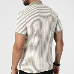 Le moins cher 🥰 Polo A Manches Courtes 1750 Blanc Beige de Classic Series 🤩 9 Le moins cher 🥰 Polo A Manches Courtes 1750 Blanc Beige de Classic Series 🤩 -Classic Series Soldes classic series 309264 ERS 1750 BEJ EKRU 20220317T152945 04