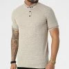 Coupon ✨ Polo A Manches Courtes 1246 Beige de Classic Series 🌟