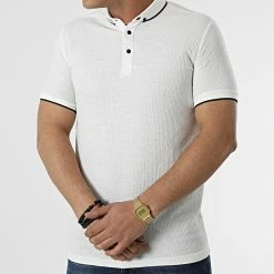 Le moins cher 👏 Polo A Manches Courtes 1246 Beige de Classic Series 🎁 -Classic Series Soldes classic series 309268 ERS 1246 EKRU 20220408T110646 03