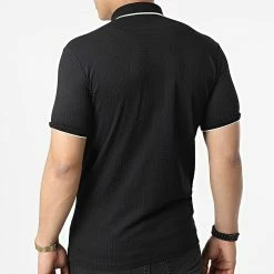 Grosses soldes 🎁 Polo A Manches Courtes 1745 Noir de Classic Series 💯 -Classic Series Soldes classic series 309288 ERS 1745 SIYAH 20220318T160309 04