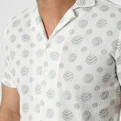 Offres ❤️ Chemise A Manches Courtes 1668 Beige Clair de Classic Series 🔥 -Classic Series Soldes classic series 309290 ERS 1668 BEJ EKRU 20220408T110712 02