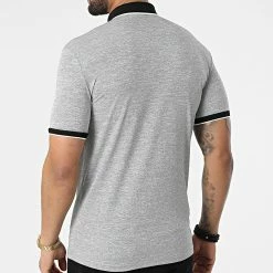 Nouveau ⌛ Polo A Manches Courtes 1713 Gris Chiné de Classic Series ✔️ -Classic Series Soldes classic series 309295 ERS 1713 SIYAH 20220317T153514 04
