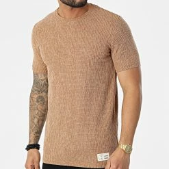 Remise 🤩 Tee 👕 Shirt 1258 Camel Chiné de Classic Series 😍