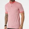 Tout neuf 🧨 Polo A Manches Courtes 1713 Rouge Chiné de Classic Series ✨ -Classic Series Soldes classic series 309325 ERS 1713 KIRMIZ 20220317T153302 01
