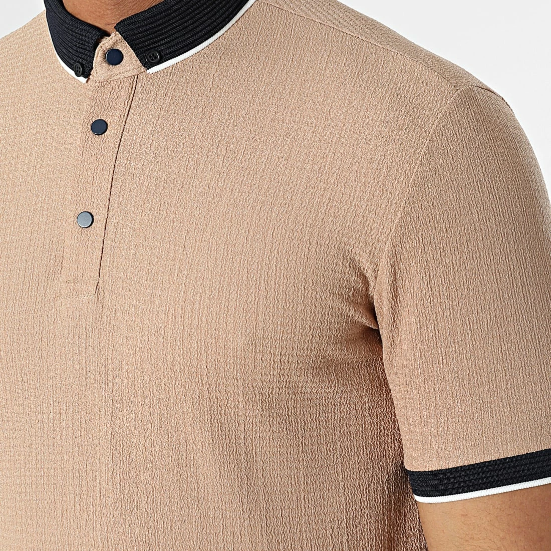 Meilleure vente 🎁 Polo A Manches Courtes 1745 Camel de Classic Series ✔️ 4 Meilleure vente 🎁 Polo A Manches Courtes 1745 Camel de Classic Series ✔️ – Image 2
