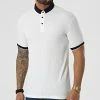 Promo 🤩 Polo A Manches Courtes 1745 Blanc de Classic Series 💯