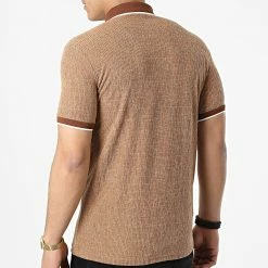 Tout neuf 🤩 Polo A Manches Courtes 1246 Camel de Classic Series 🔔 -Classic Series Soldes classic series 309346 ERS 1246 TABAC 20220408T121958 04