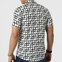 Grosses soldes 🌟 Chemise Manches Courtes ERS-1400 Blanc de Classic Series 🎁 -Classic Series Soldes classic series 309354 ERS 1400 35 20220318T161521 04