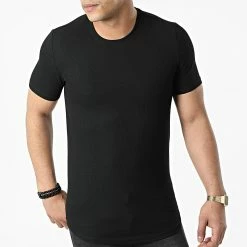 Remise 🌟 Tee 👕 Shirt Oversize 1100 Noir de Classic Series ❤️ -Classic Series Soldes classic series 309356 ERS 1100 1 SIYAH 20220318T161053 03