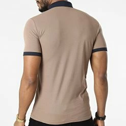 Grosses soldes 🔥 Polo Manches Courtes 1058 Marron de Classic Series ✔️ -Classic Series Soldes classic series 309381 ERS 1058 1 TABAC 20220322T143808 04