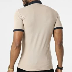 Bon marché 🥰 Polo Manches Courtes 1058 Beige de Classic Series 🔔 -Classic Series Soldes classic series 309384 ERS 1058 1 BEJ 20220322T143707 04