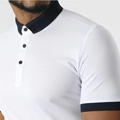 Top 10 🛒 Polo Manches Courtes 1058 Blanc de Classic Series 🔥 -Classic Series Soldes classic series 309386 ERS 1058 1 BEYAZ 20220322T145220 02
