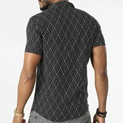 Budget ✨ Chemise Manches Courtes 1400 Noir de Classic Series 😉 -Classic Series Soldes classic series 309429 ERS 1400 45 20220322T144716 04