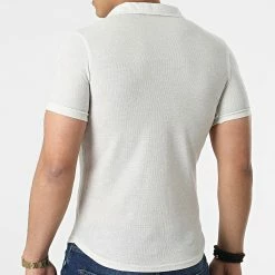 Meilleure affaire 🛒 Chemise Manches Courtes 1673 Beige de Classic Series 💯 -Classic Series Soldes classic series 309437 ERS 1673 BEJ 20220408T110503 04