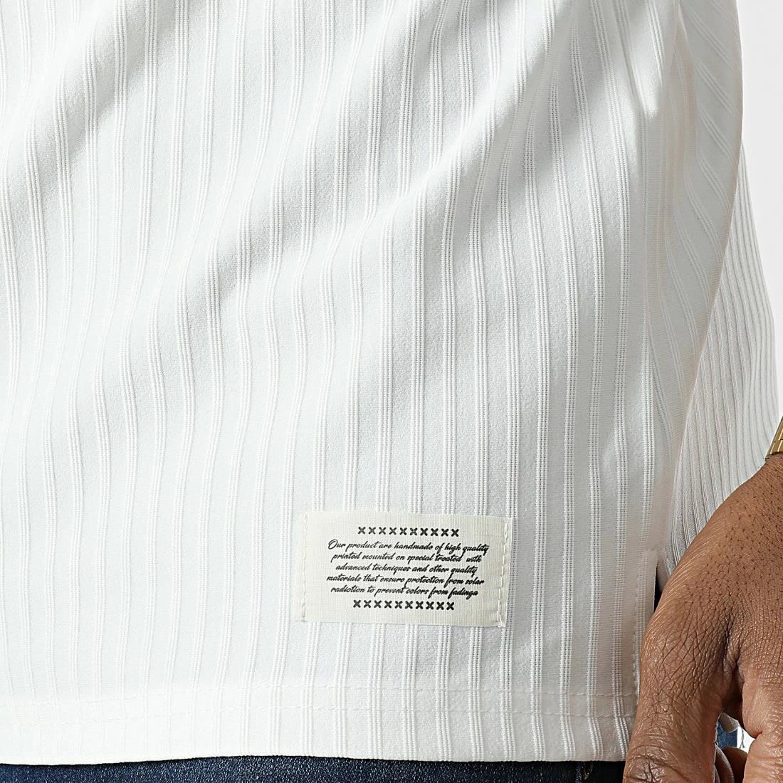 Meilleure vente 😉 Tee 👕 Shirt 1757 Blanc de Classic Series 😉 4 Meilleure vente 😉 Tee 👕 Shirt 1757 Blanc de Classic Series 😉 – Image 2