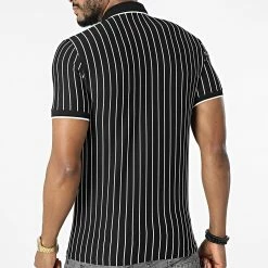 Bon marché 🛒 Polo Manches Courtes 1778 Noir de Classic Series 😉 -Classic Series Soldes classic series 309513 ERS 1778 SIYAH BEYAZ 20220322T144038 04