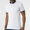 Meilleure affaire 😀 Polo Manches Courtes 1058 Blanc de Classic Series 🎁