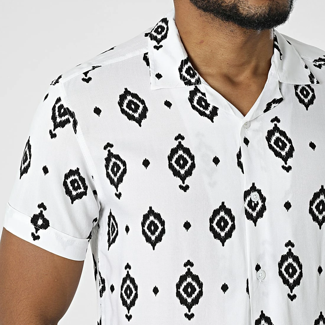 Nouveau 🥰 Chemise Manches Courtes 1400 Blanc de Classic Series 🔥 4 Nouveau 🥰 Chemise Manches Courtes 1400 Blanc de Classic Series 🔥 – Image 2