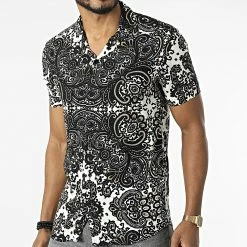 De gros 😍 Chemise Manches Courtes 1400 Noir de Classic Series 💯