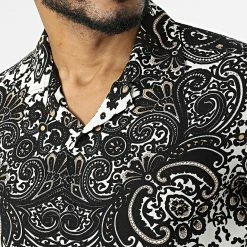 De gros 😍 Chemise Manches Courtes 1400 Noir de Classic Series 💯 -Classic Series Soldes classic series 309557 ERS 1400 7 20220322T144634 02