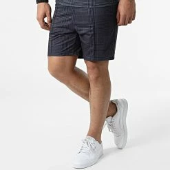 Le moins cher 🎁 Ensemble Tee 👕 Shirt Et Short Jogging CH10 Bleu Marine de Classic Series 😍 -Classic Series Soldes classic series 309583 CH010 BLACK 20220318T161824 05