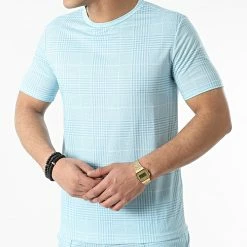 Vente flash 🔔 Ensemble Tee 👕 Shirt Et Short Jogging CH10 Bleu Clair de Classic Series 😍 -Classic Series Soldes classic series 309584 CH010 BLEU 20220329T151158 03